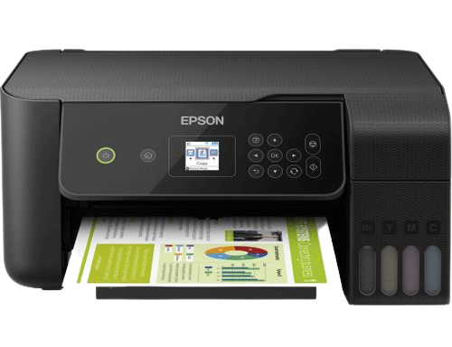 Epson EcoTank L3160 WiFi Print Scan Copy Wireless Ink Tank Printer with Car