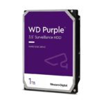 WD Purple Surveillance Hard Drive – 1 TB, 64 MB, 5400 rpm